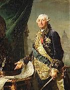 Jean-Laurent Mosnier Portrait of Baron de Breteuil USA oil painting artist